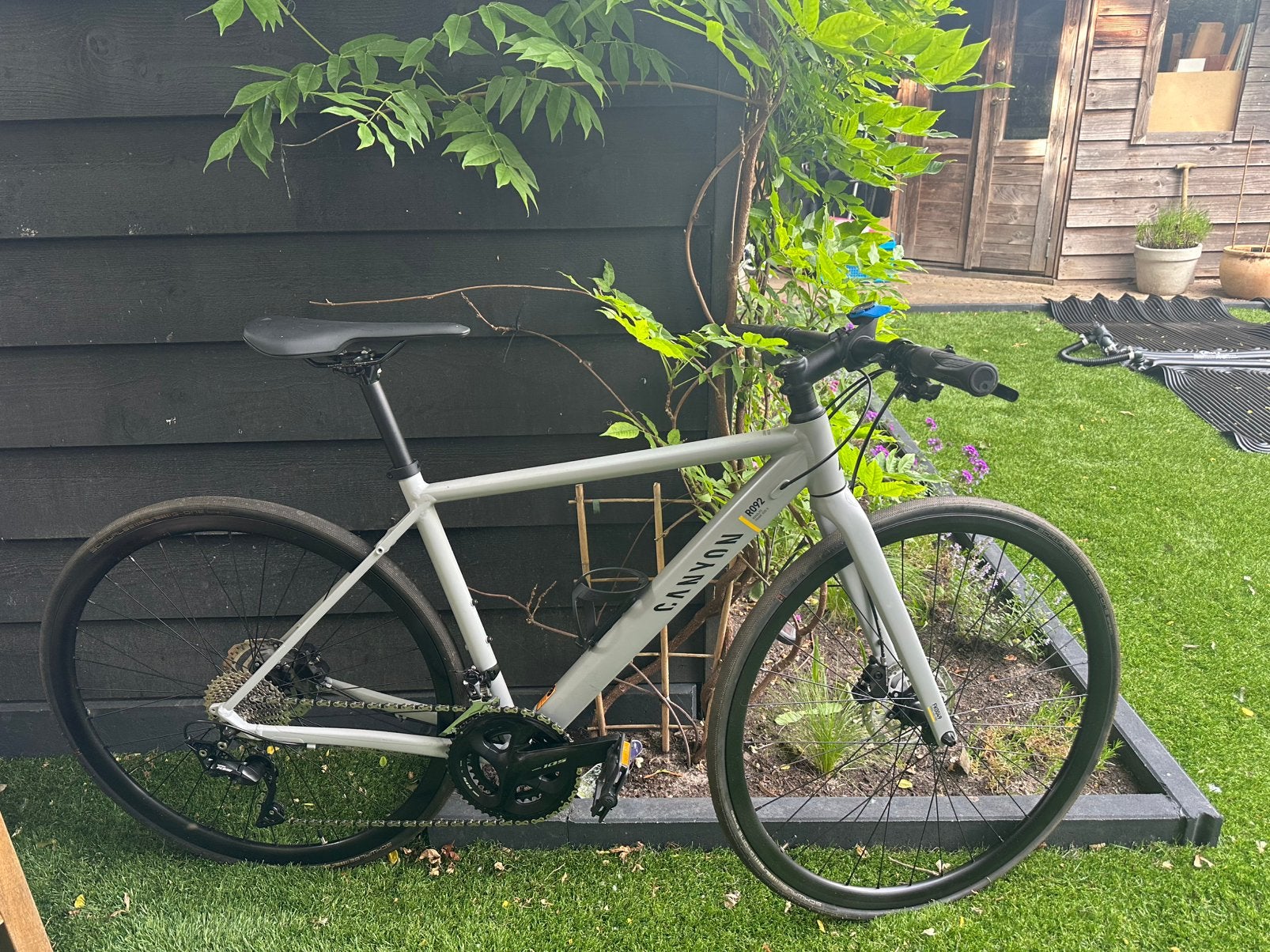 Zgan: Canyon Roadlite 6 (Maat S) - Shimano 105, Aluminium, Zo goed als nieuw, Meer dan 20 versnellingen, 53 tot 57 cm