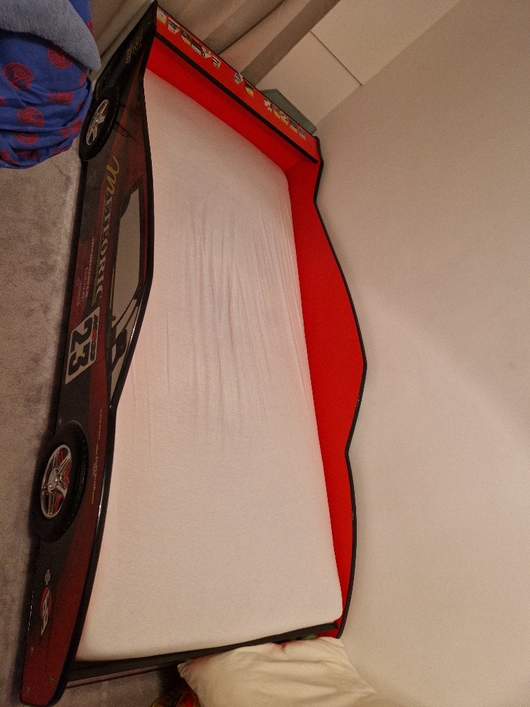 Kinderbed, Ophalen, Gebruikt, 70 tot 85 cm, Matras