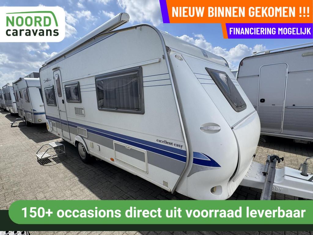 Hobby 495 UL EXCELLENT ENKELE BEDDEN,RONDZIT,MOVER,VOORTENT, Caravans en Kamperen, Caravans, Airco, Rondzit, Hobby, 7 tot 8 meter