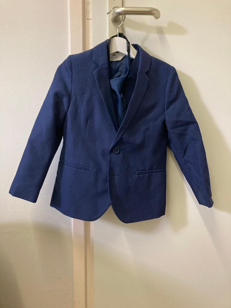 Bruiloft outfit jongen maat 110 - Compleet pak, Ophalen of Verzenden, Zo goed als nieuw, Jongen, Setje
