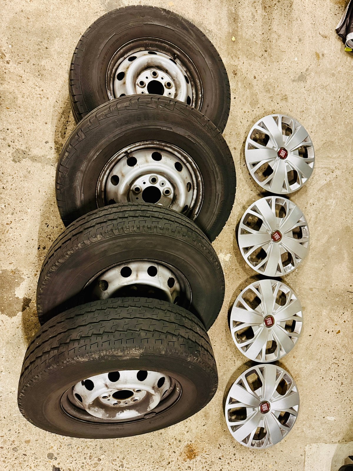 Ducato 16 inch velgen met band  5x130 / naaf 78,1 maxi, 16 inch, Ophalen of Verzenden, Zomerbanden, Bestelwagen