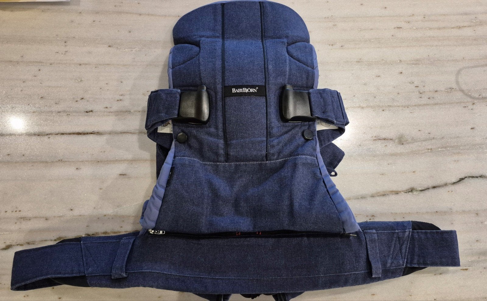 BabyBjörn Draagzak - Comfortabel en Veilig, Ophalen, Gebruikt, Buik of Rug, Baby Björn