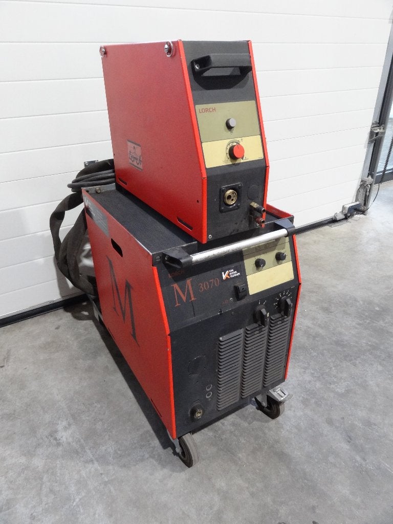 Mig/Mag lasapparaat Lorch M3070 Watergekoeld Synergic, Ophalen of Verzenden, Zo goed als nieuw, 250 ampère of meer, Co2