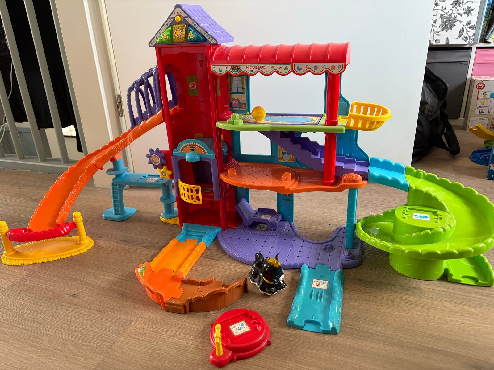 VTech Zoef Zoef Dierenhotel, Kinderen en Baby's, Speelgoed | Vtech, Ophalen, Zo goed als nieuw, 6 maanden tot 2 jaar