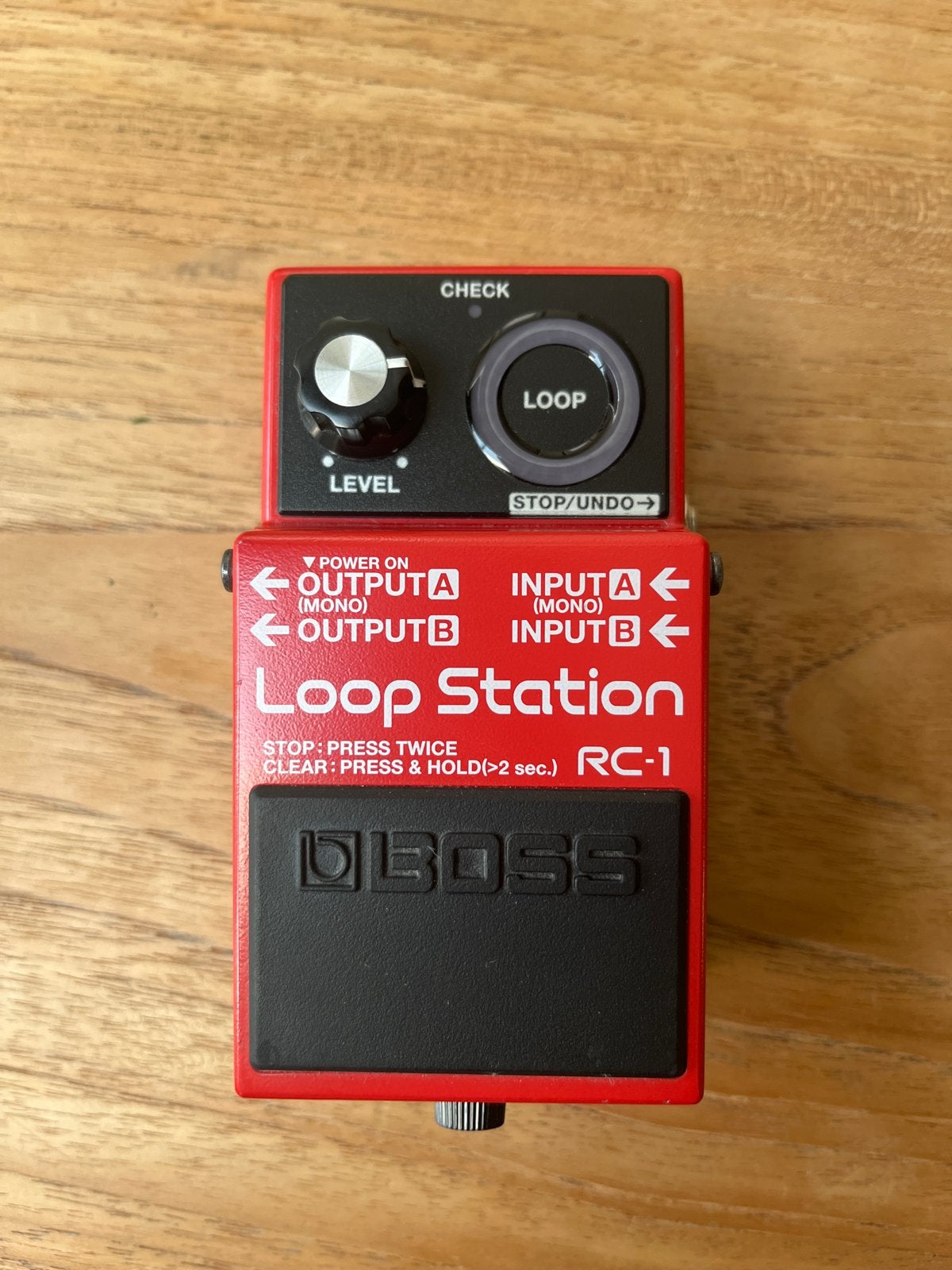 Boss RC-1 Loop Station - Compacte en gebruiksvriendelijke lo, Muziek en Instrumenten, Ophalen of Verzenden, Zo goed als nieuw