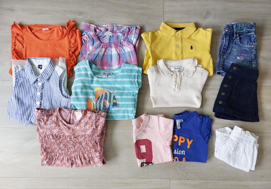 Kledingpakket meisjes maat 86/92/98, Ophalen of Verzenden, Gebruikt, Maat 92