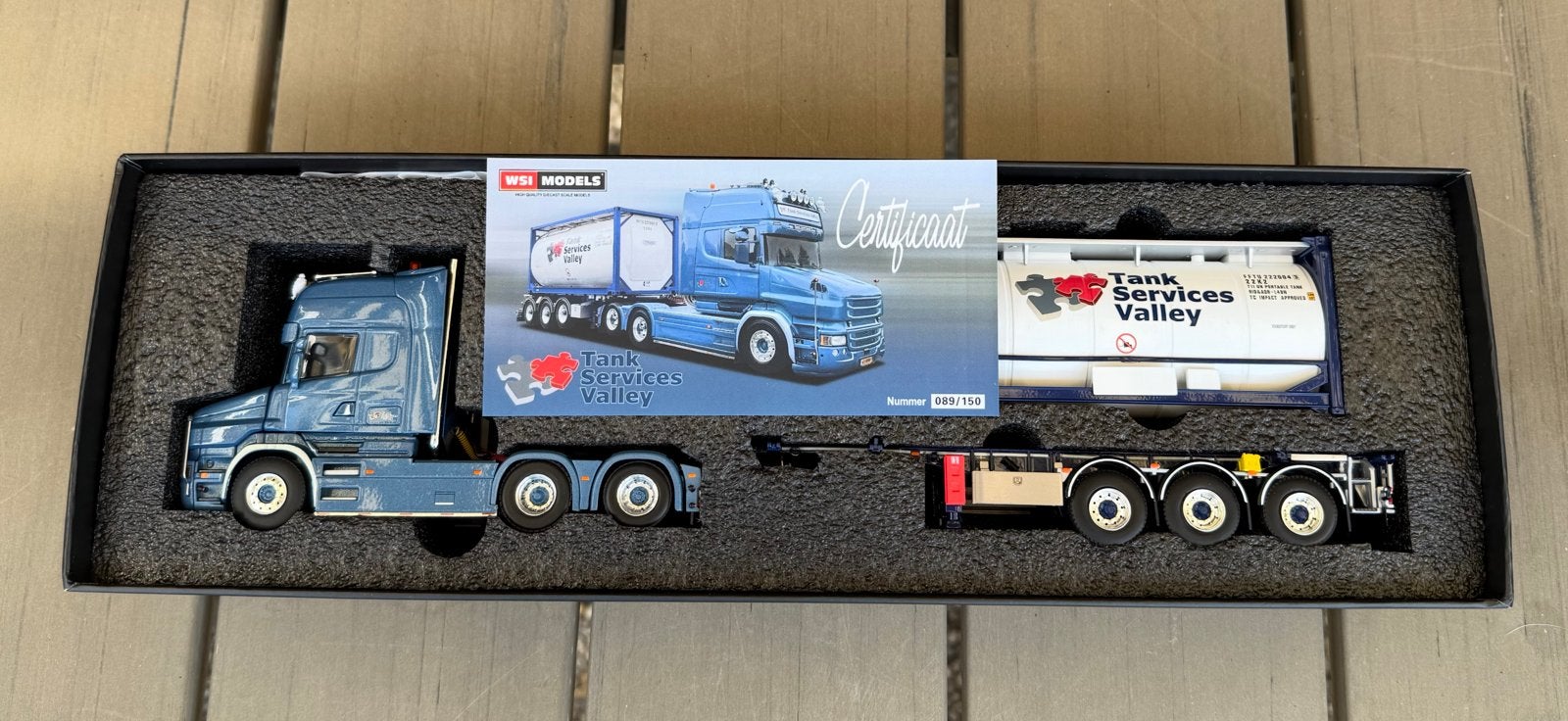 Tank Services Valley BV; SCANIA T6 TORPEDO, Hobby en Vrije tijd, Ophalen of Verzenden, Zo goed als nieuw, Bus of Vrachtwagen, Wsi