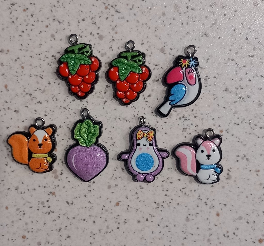 Fruit, groente,dier bedels, Ophalen of Verzenden, Nieuw, Bedel