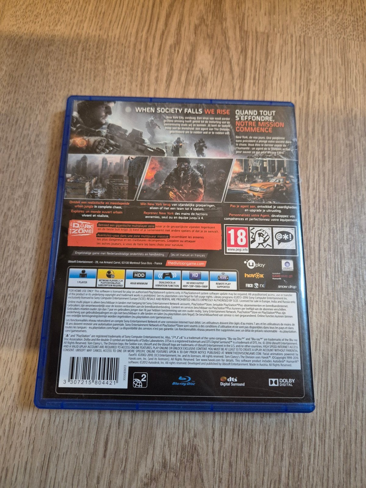 PS4 spel tom Clancy the division playstation 4, Spelcomputers en Games, Games | Sony PlayStation 4, 1 speler, Ophalen of Verzenden