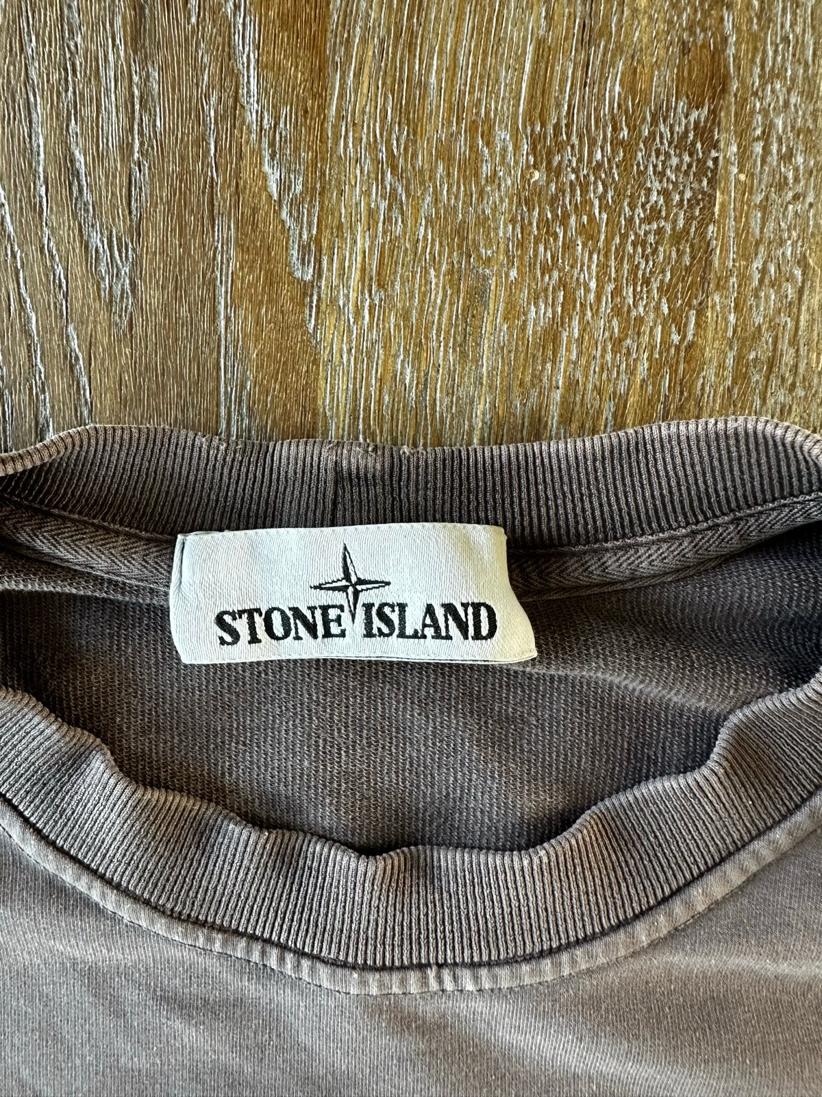 Stone Island Crewneck Sweater Maat M, Ophalen of Verzenden, Gedragen, Maat 48/50 (M), Bruin