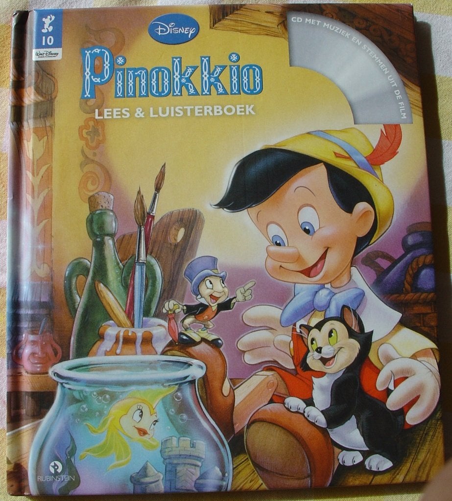 Disney's Pinokkio lees & luisterboek met CD, Ophalen of Verzenden, Nieuw, Jon van Eerd, Sprookjes