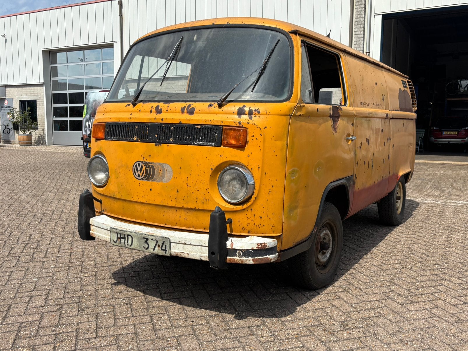 Vw volkswagen T2B t2 bus bestel panel van ratlook t2a kever, Particulier, Te koop