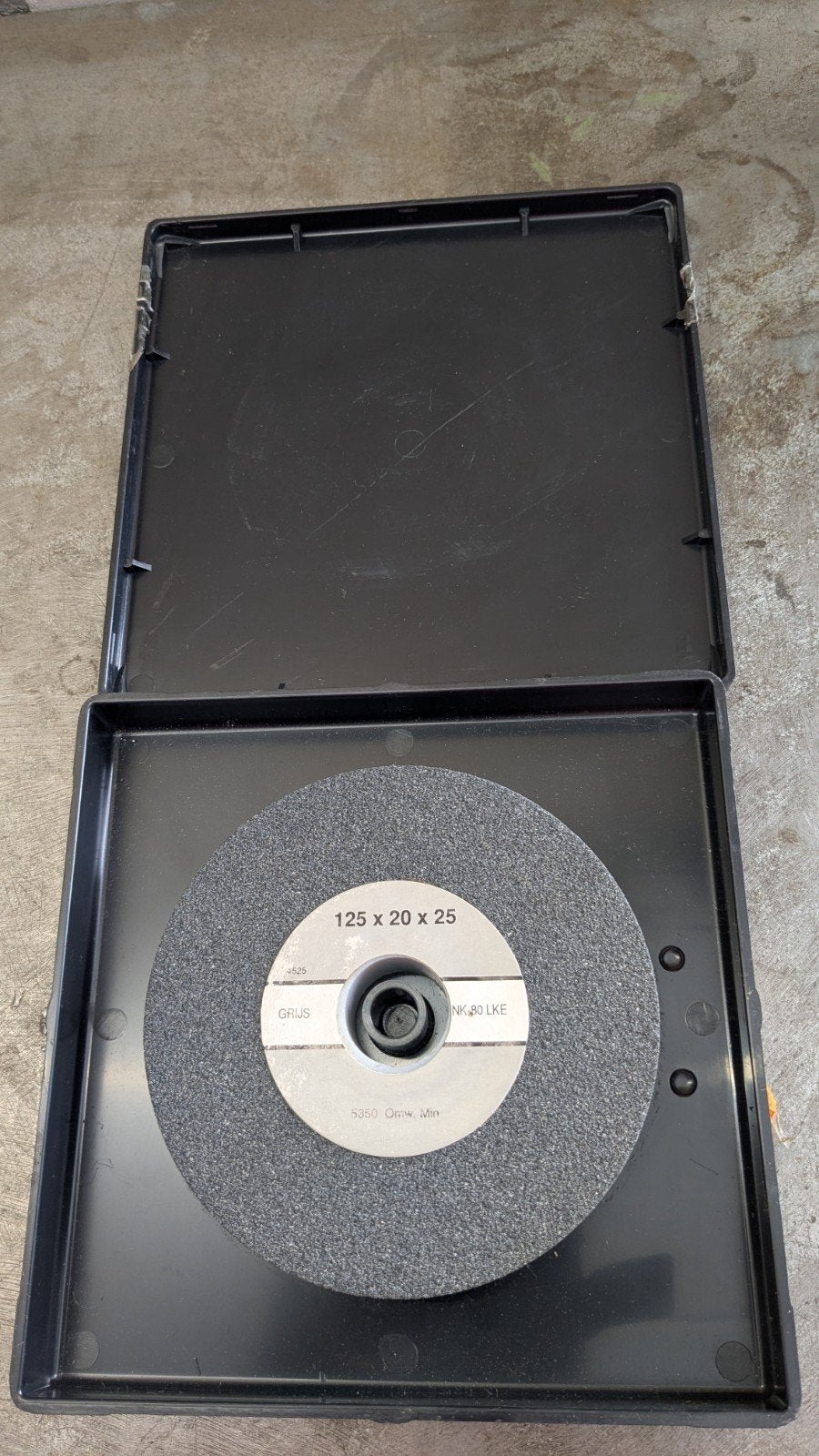 Slijpsteen, Flexovit, Keramisch, Nieuw. Afm 125x20x25., Doe-het-zelf en Verbouw, Ophalen of Verzenden, Nieuw, Werkbankslijpmachine