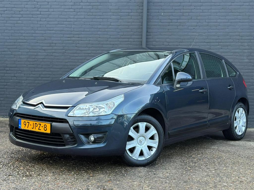 Citroen C4 1.6 HDiF Anniversaire EB6V NAVI | AIRCO | CRUISE, Auto's, Citroën, Stof, Gebruikt, 4 cilinders, Blauw