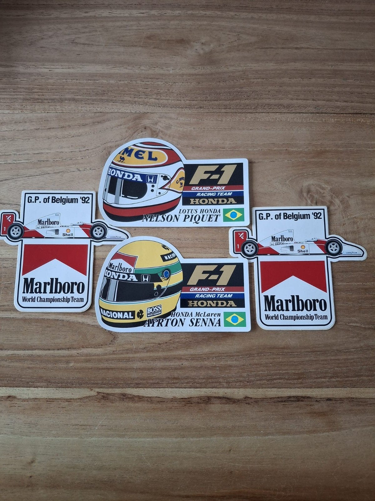 stickers van f1, Ophalen of Verzenden, Zo goed als nieuw, Formule 1