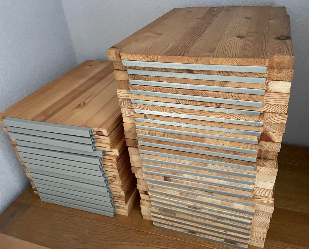 Ivar IKEA planken en staanders 30 diep ook per stuk te koop, Ophalen, Gebruikt
