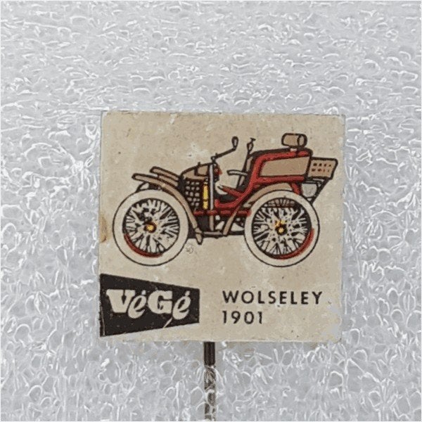 SP0454 Speldje VeGe Wolseley 1901, Ophalen of Verzenden, Gebruikt, Overige onderwerpen