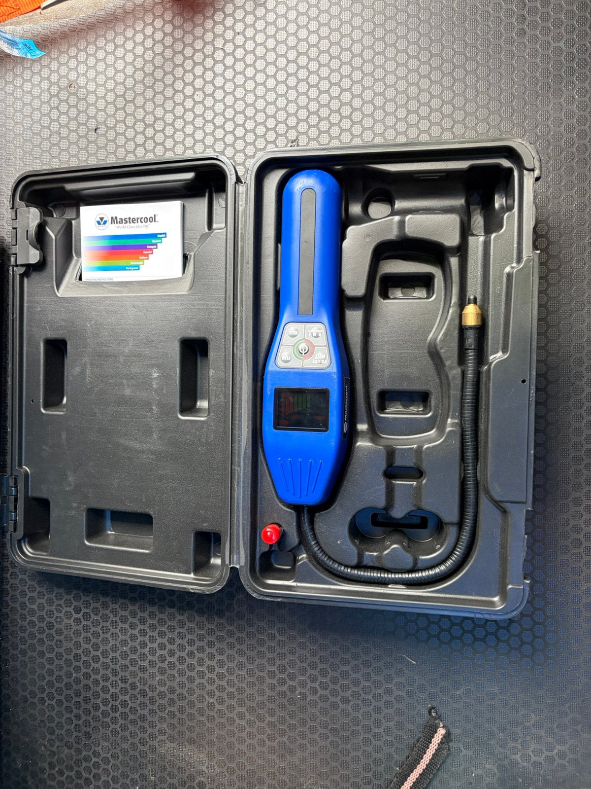 Mastercool elektronische lekzoeker, Minder dan 60 m³, 3 snelheden of meer, Ophalen of Verzenden, Zo goed als nieuw