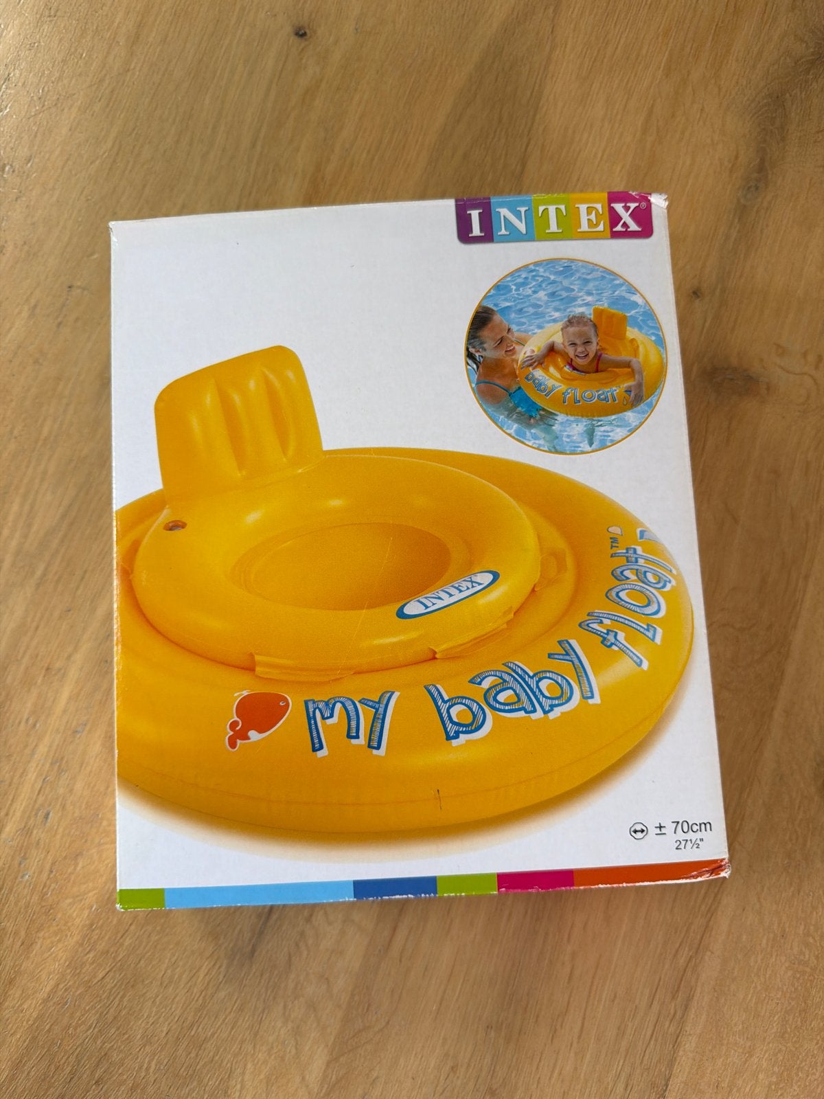 Intex My Baby Float Zwemband - Geel, Ophalen, Nieuw