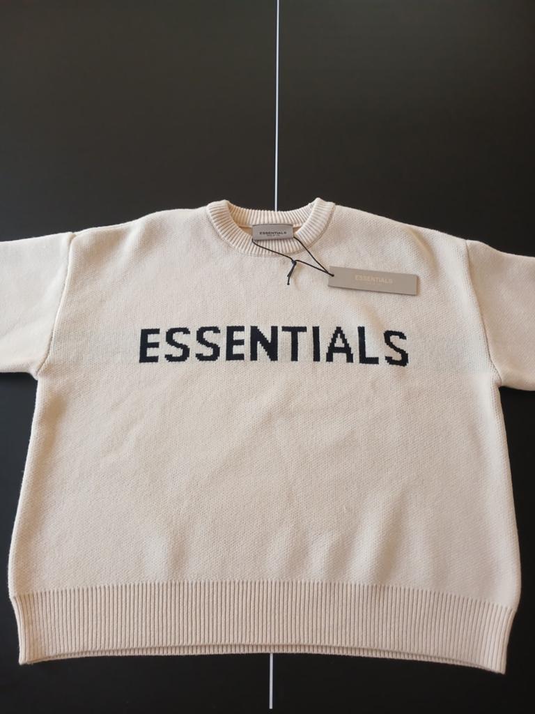 Essentials Fear of God met kaartje in maat s 100% wol, Kleding | Heren, Truien en Vesten, Beige, Nieuw, Ophalen of Verzenden, Maat 46 (S) of kleiner