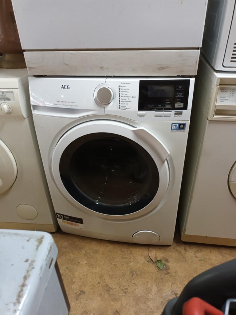 Mooie AEG Wasmachine. (7000 Series/Kombi), Witgoed en Apparatuur, Wasmachines, Gebruikt, 6 tot 8 kg, 85 tot 90 cm, Ophalen