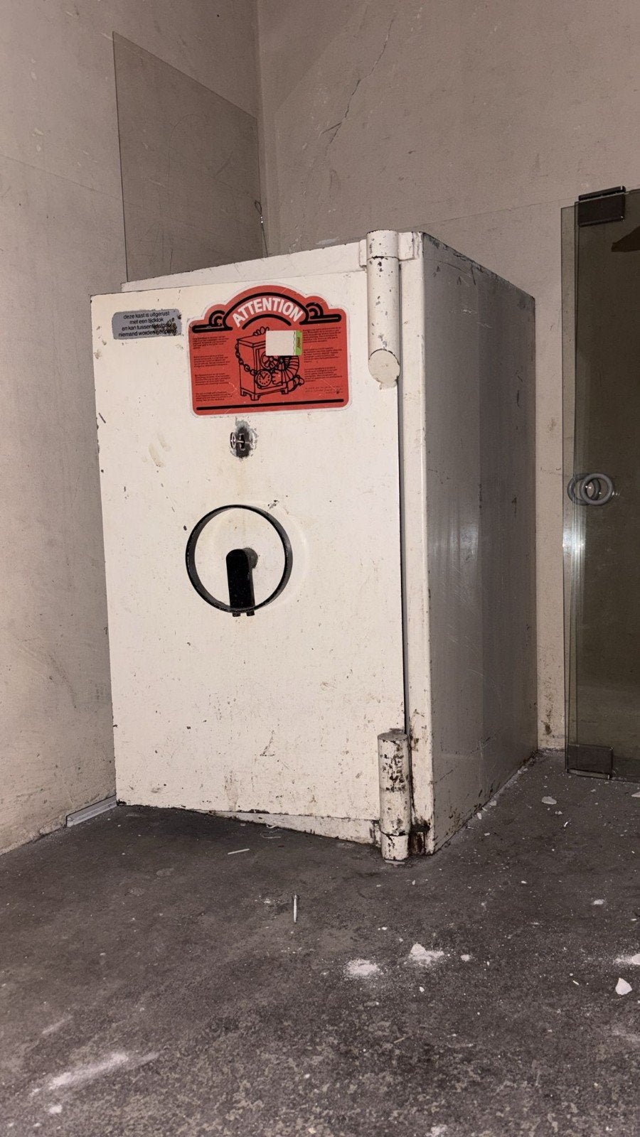 Remmers Groningen Kluis tafelmodel met sleutel, Ophalen, Gebruikt