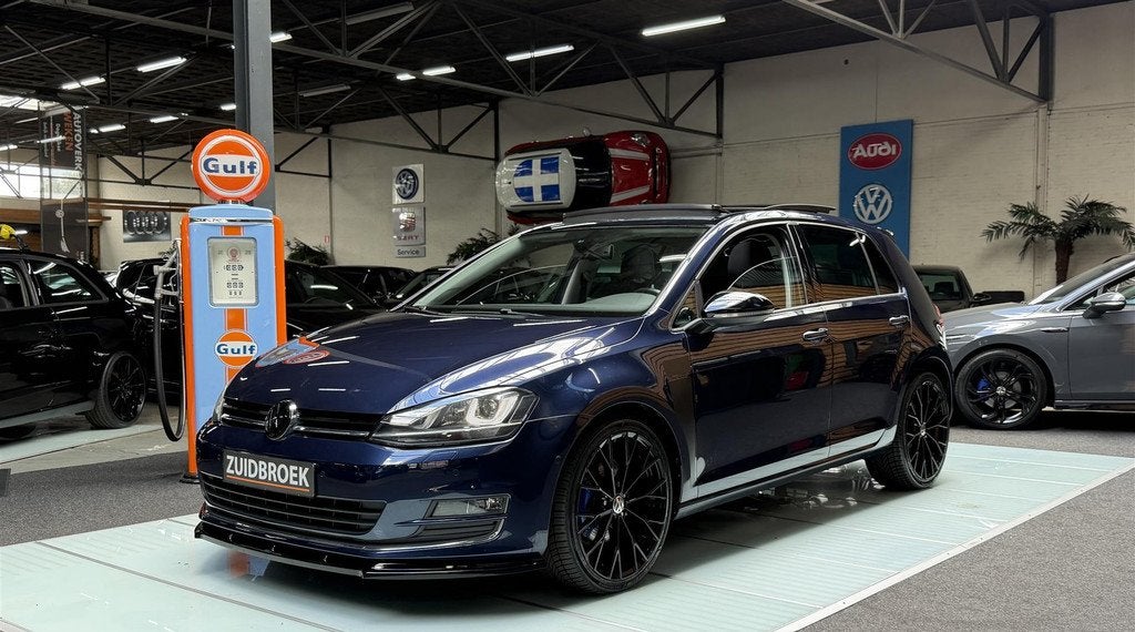 Volkswagen Golf 1.4 TSI 92DKM | Pano | Maxton | Clima | 5-Dr, Gebruikt, 4 cilinders, 1290 kg, Blauw