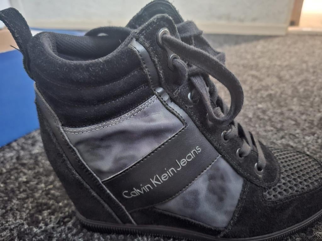 Calvin klein schoenen maat 40, Zwart, Ophalen of Verzenden, Calvin Klein, Sneakers of Gympen