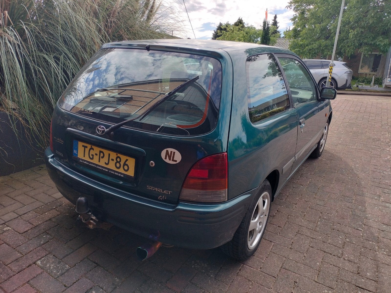 Toyota Starlet 1.3 16V 1998 Groen, Auto's, Toyota, Particulier, Starlet, Benzine, Hatchback, Handgeschakeld, Origineel Nederlands