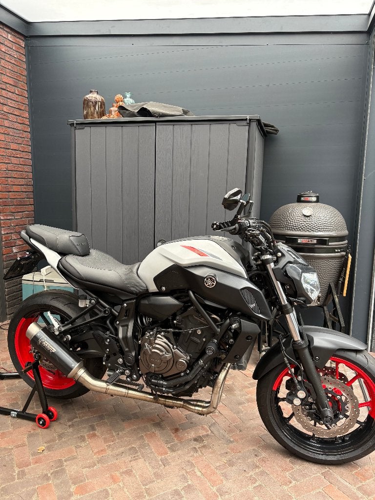 Yamaha MT07 2019 MIVV uitlaat + recent onderhoud!, 2 cilinders, Occasion, ABS, Motorrijbewijs A
