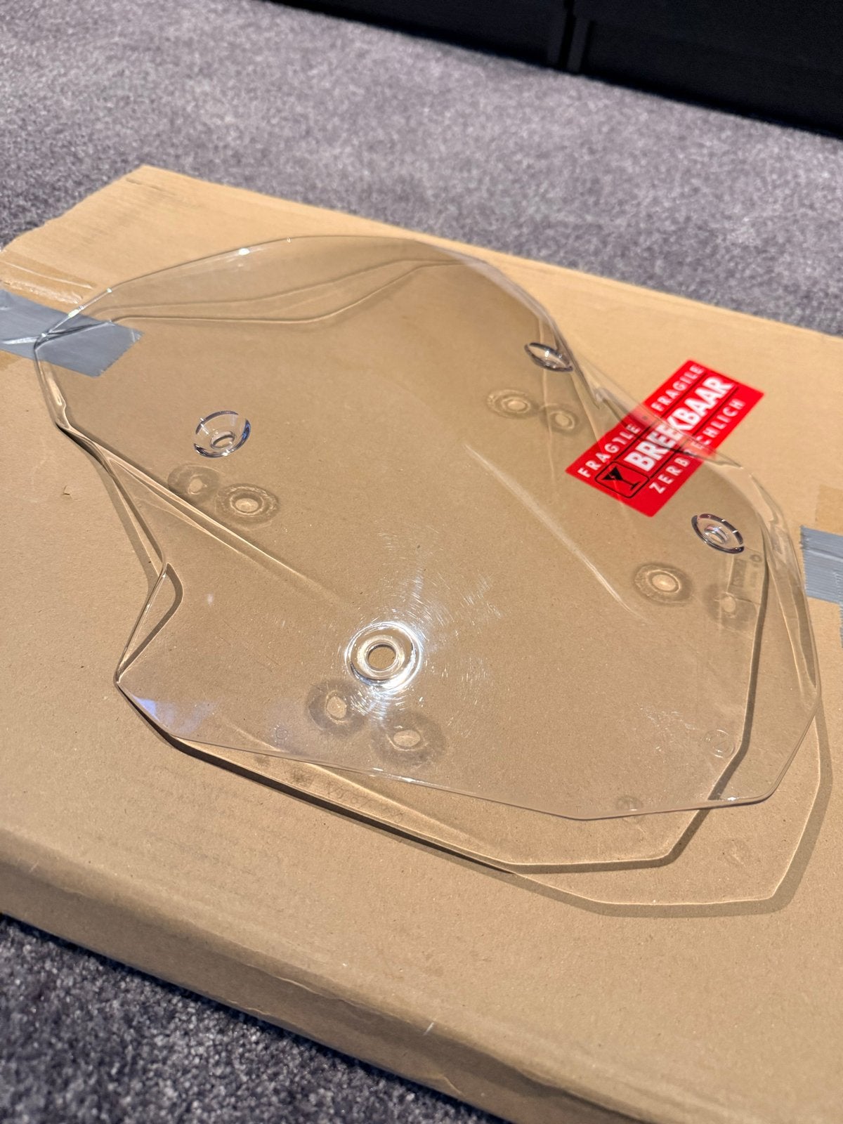 BMW F900XR Standaard Ruit - Gebruikt (10.000km), Motoren, Onderdelen | BMW, Ophalen of Verzenden, Gebruikt