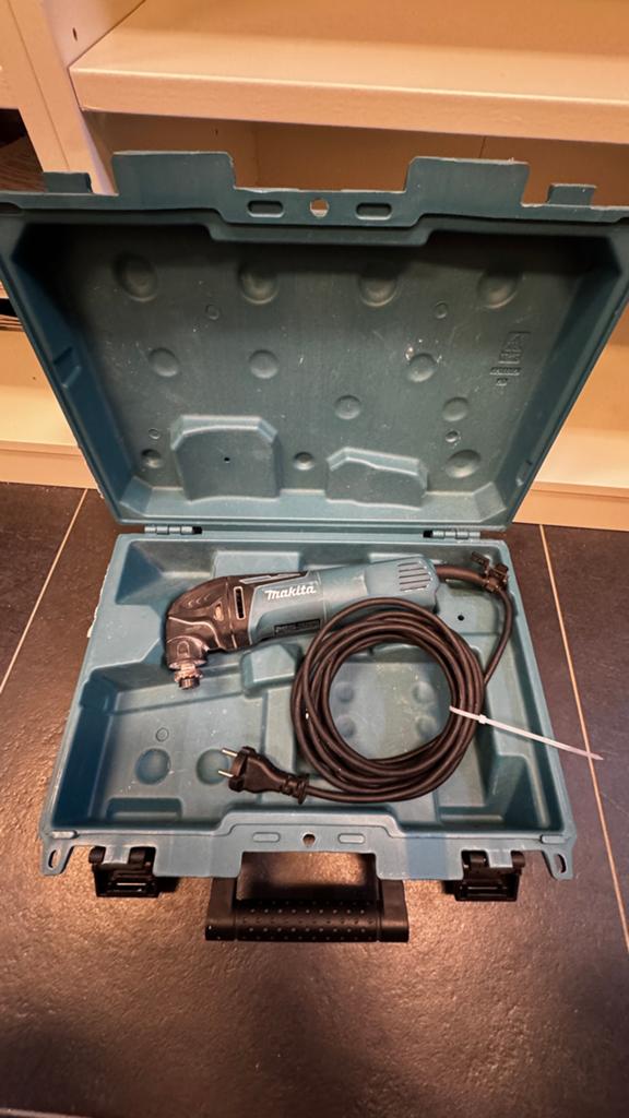 Makita TM3000CX3 Multitool in koffer, Ophalen of Verzenden, Gebruikt