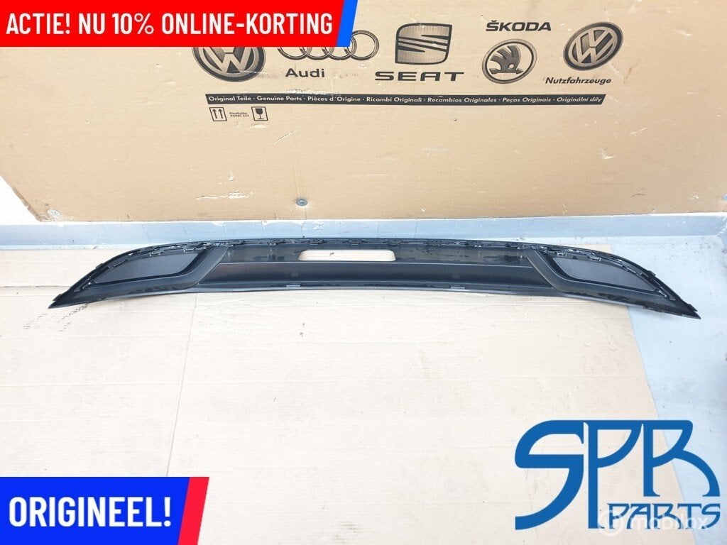 GOLF 7 7.5 FACELIFT Diffuser achterbumper Chroom HIGHLINE, Auto-onderdelen, Gebruikt, Volkswagen, Ophalen of Verzenden, Volkswagen