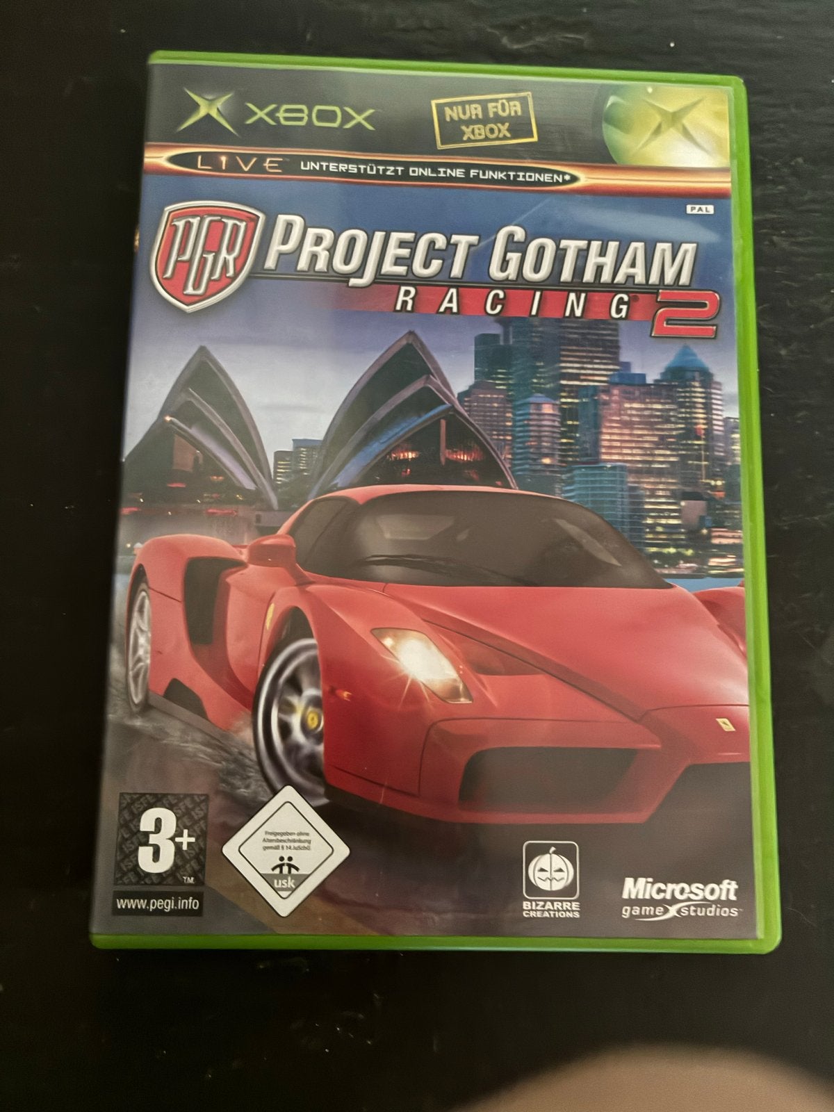 Project Gotham Racing 2 Xbox - Racegame Klassieker, Online, Gebruikt, 1 speler, Racen en Vliegen