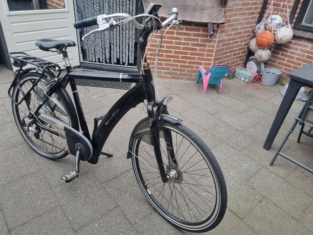 herenfiets Sparta Blackline 21 versnellingen Prijs 50 euro., Ophalen, Sparta, Gebruikt, Versnellingen