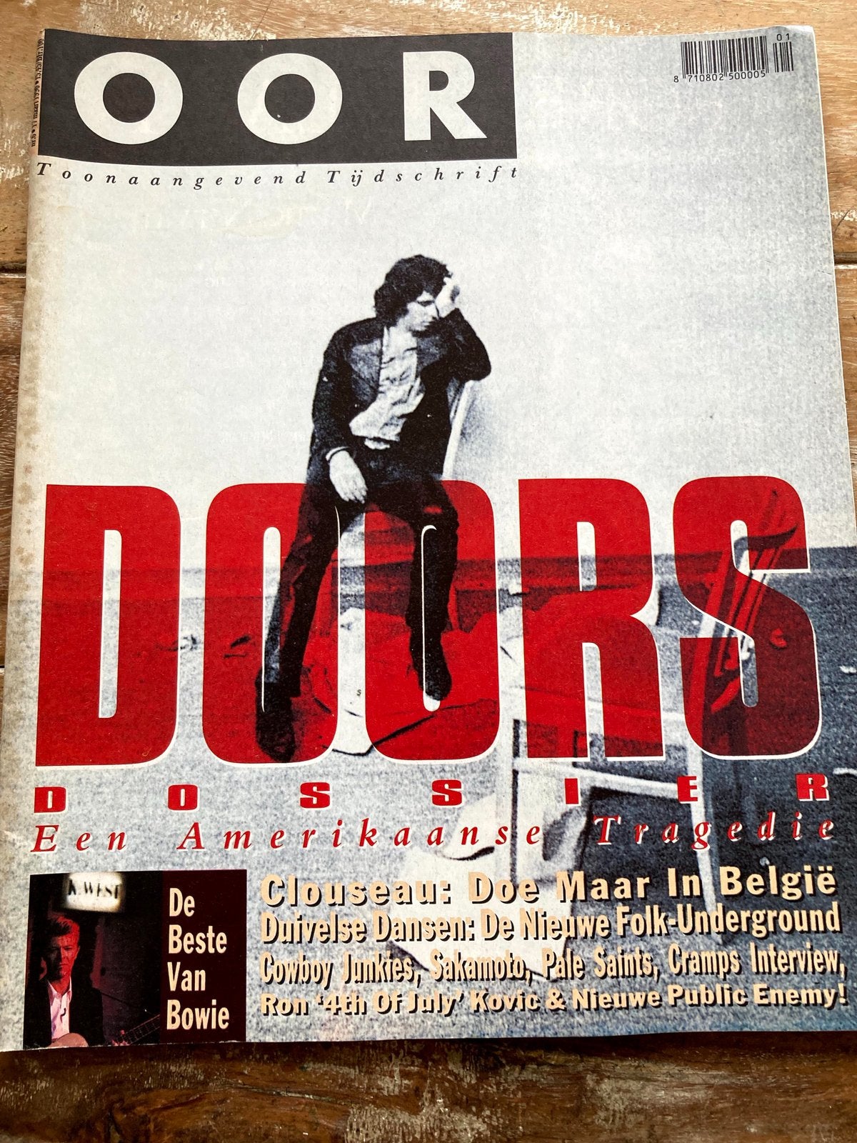 OOR Magazine 1990 THE CRAMPS Savatage COWBOY JUNKIES Doors, Ophalen of Verzenden, Zo goed als nieuw, Muziek, Film of Tv