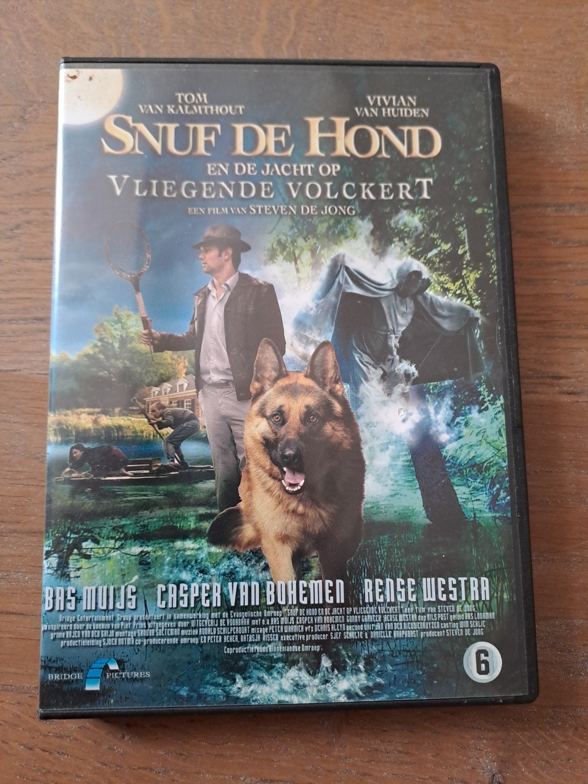 Snuf de Hond en de Jacht op Vliegende Volckert DVD, Avontuur, Nederlands, Zo goed als nieuw, Vanaf 6 jaar