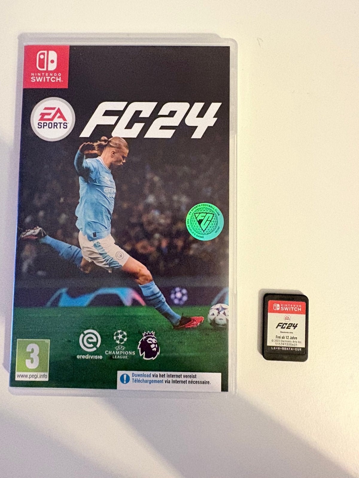 FC24 Nintendo Switch, Gebruikt, Ophalen of Verzenden, Eén computer, Sport