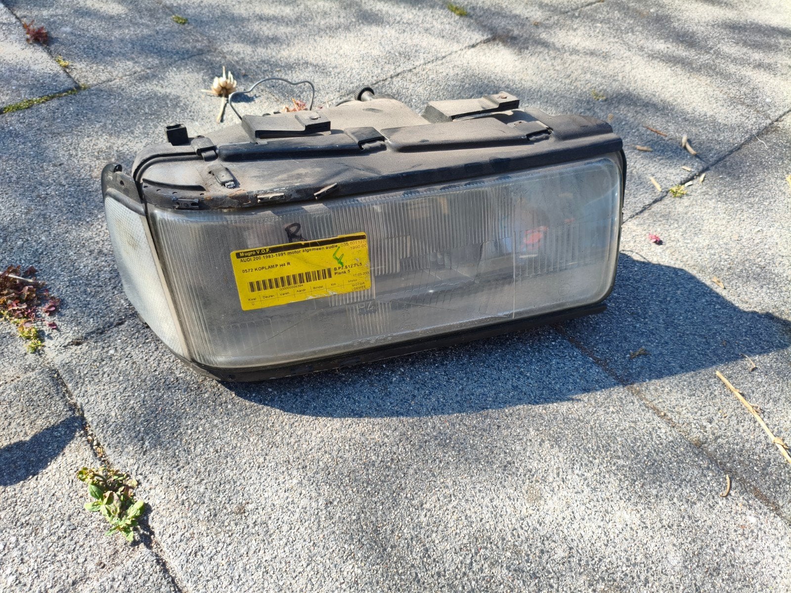Koplamp Audi 200 bijrijders kant, Auto-onderdelen, Ophalen, Gebruikt, Audi