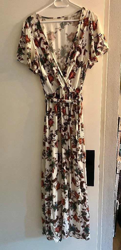 Als nieuw FreeBird Ivana lange jurk paisley designers 38 M S, Kleding | Dames, Jurken, Maat 38/40 (M), Meerkleurig, Ophalen of Verzenden