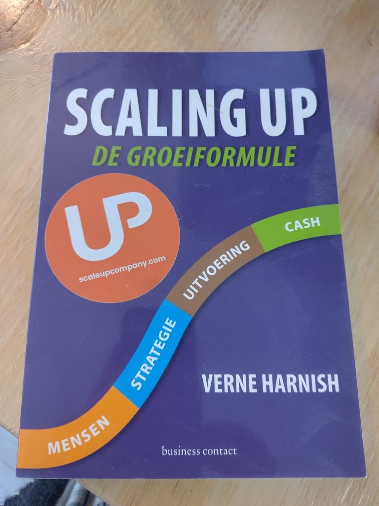 Scaling Up: De Groeiformule - Verhoe Harnish, Boeken, Ophalen of Verzenden, Zo goed als nieuw, Management, Verne Harnish