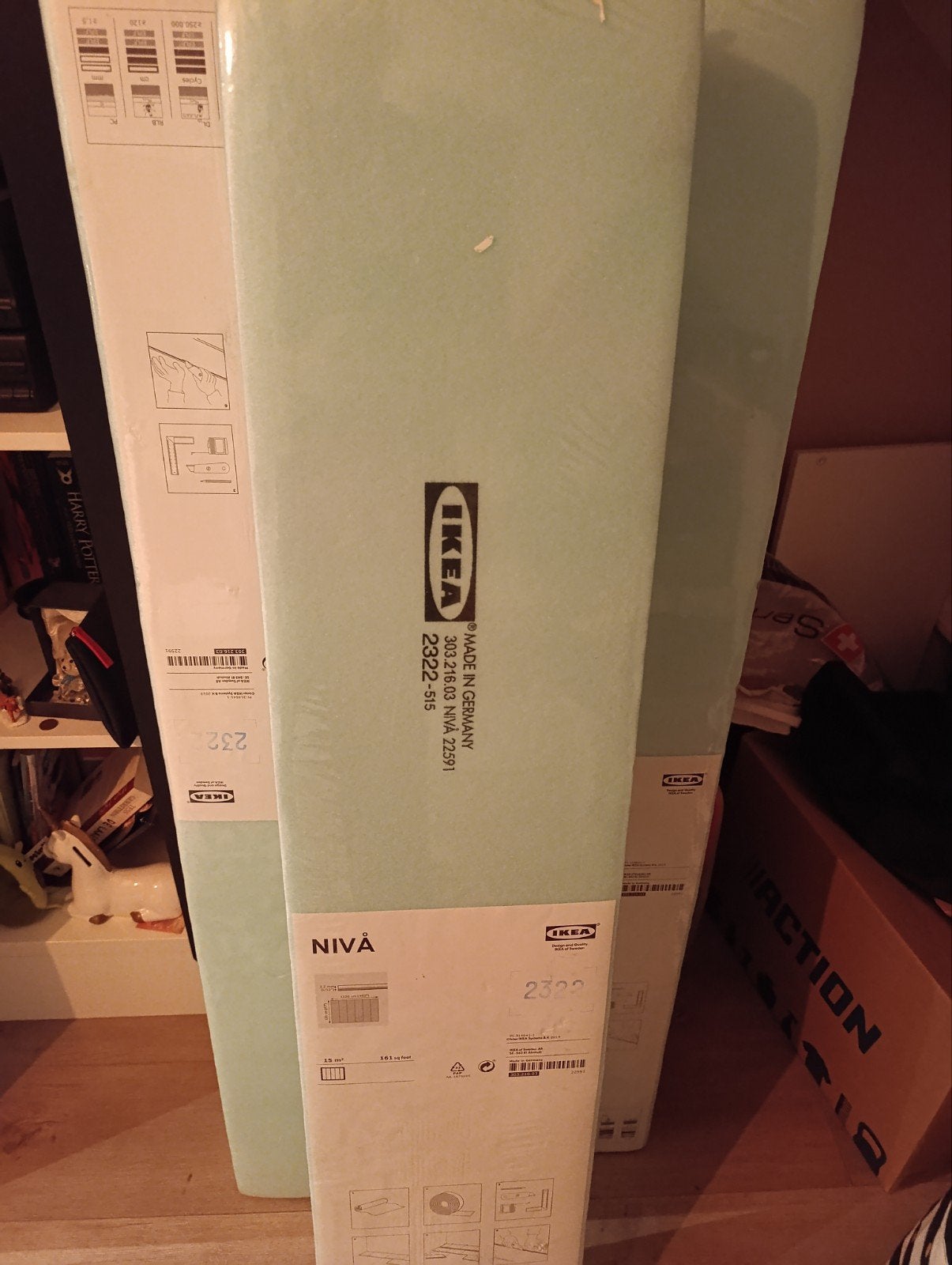 IKEA NIVA Ondervloer 45 m² - 2.2 mm dik, Overige materialen, 30 cm of meer, 50 tot 150 cm, Nieuw