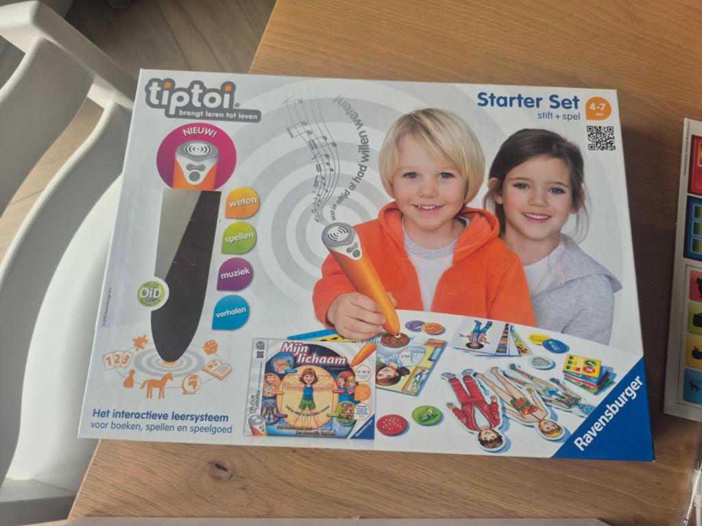 Tiptoi startersset mijn lichaam inclusief pen, Ophalen, Nieuw