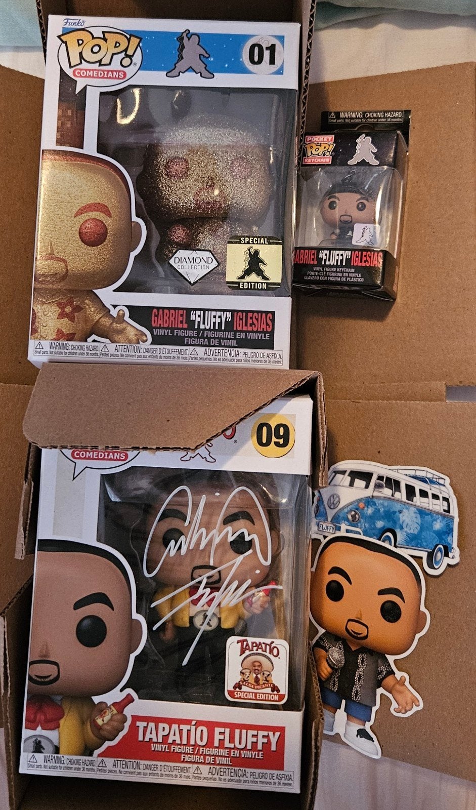 Funko Pop Gabriel Iglesias/Fluffy, Ophalen of Verzenden, Nieuw