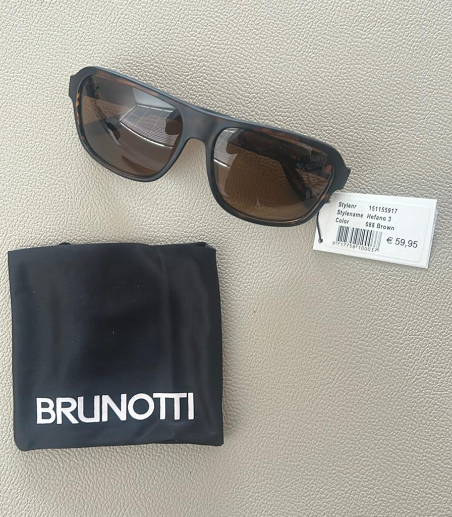 Brunotti dames zonnebril, Overige merken, Zonnebril, Bruin, Nieuw