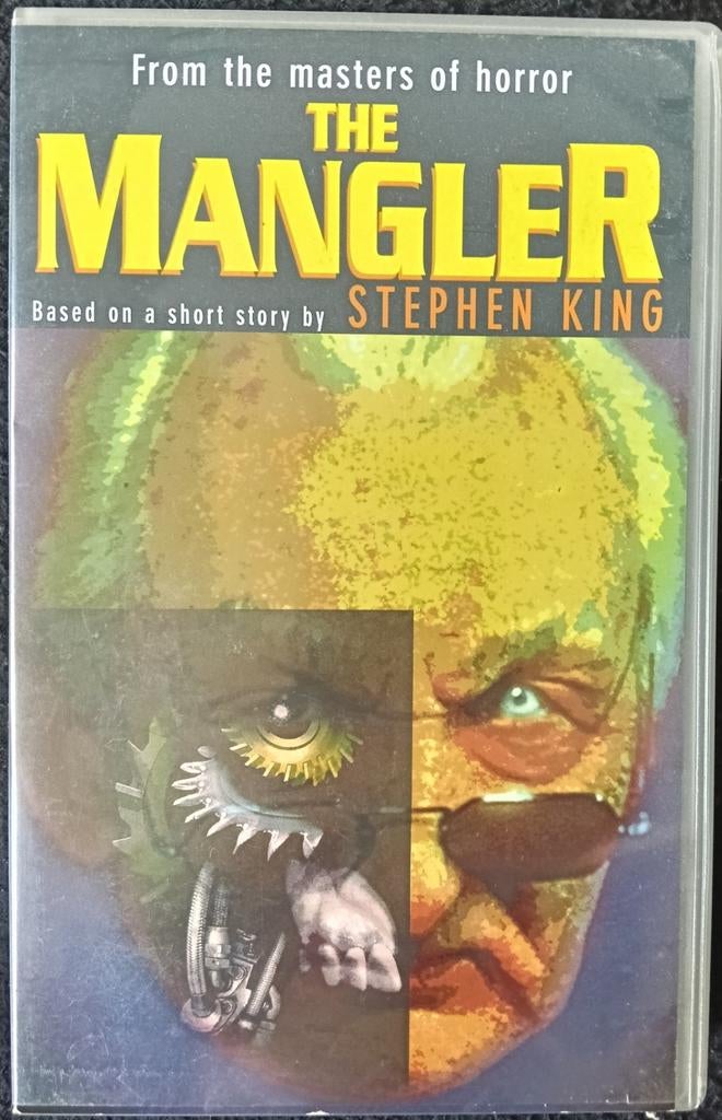 The Mangler vhs, Alle leeftijden, Ophalen of Verzenden, Zo goed als nieuw