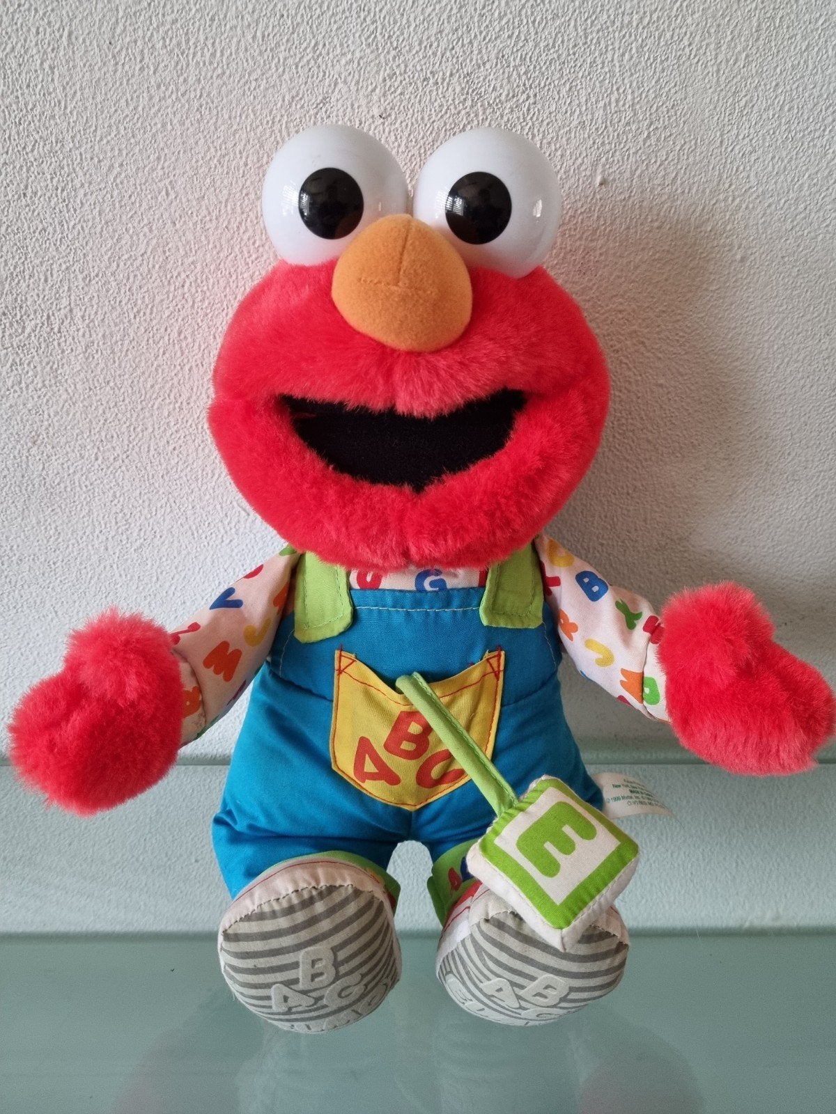 Orig,VNT1999,Sesamstraat,ABC ELMO,40cm,Interact,Label,Izgst!, Kinderen en Baby's, Overige merken, Overige karakters, Overige typen