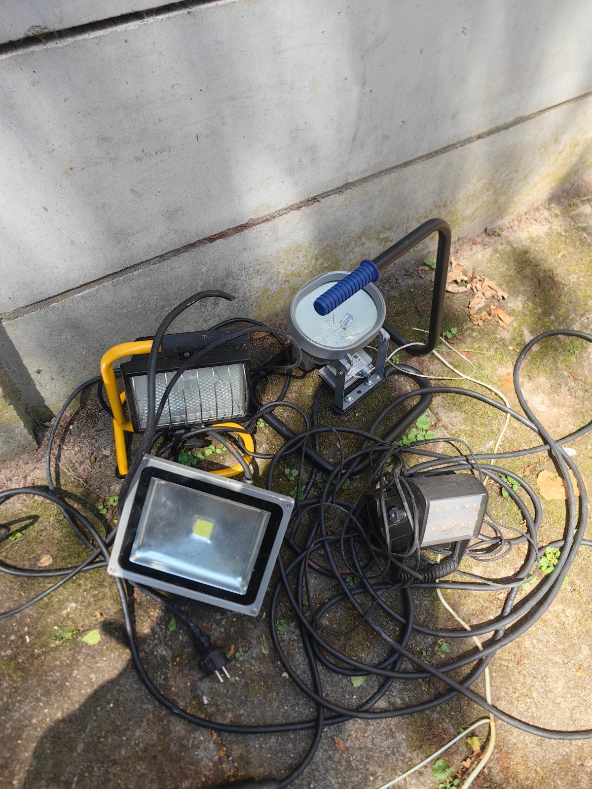 Bouwlampen, Ophalen, Minder dan 50 watt
