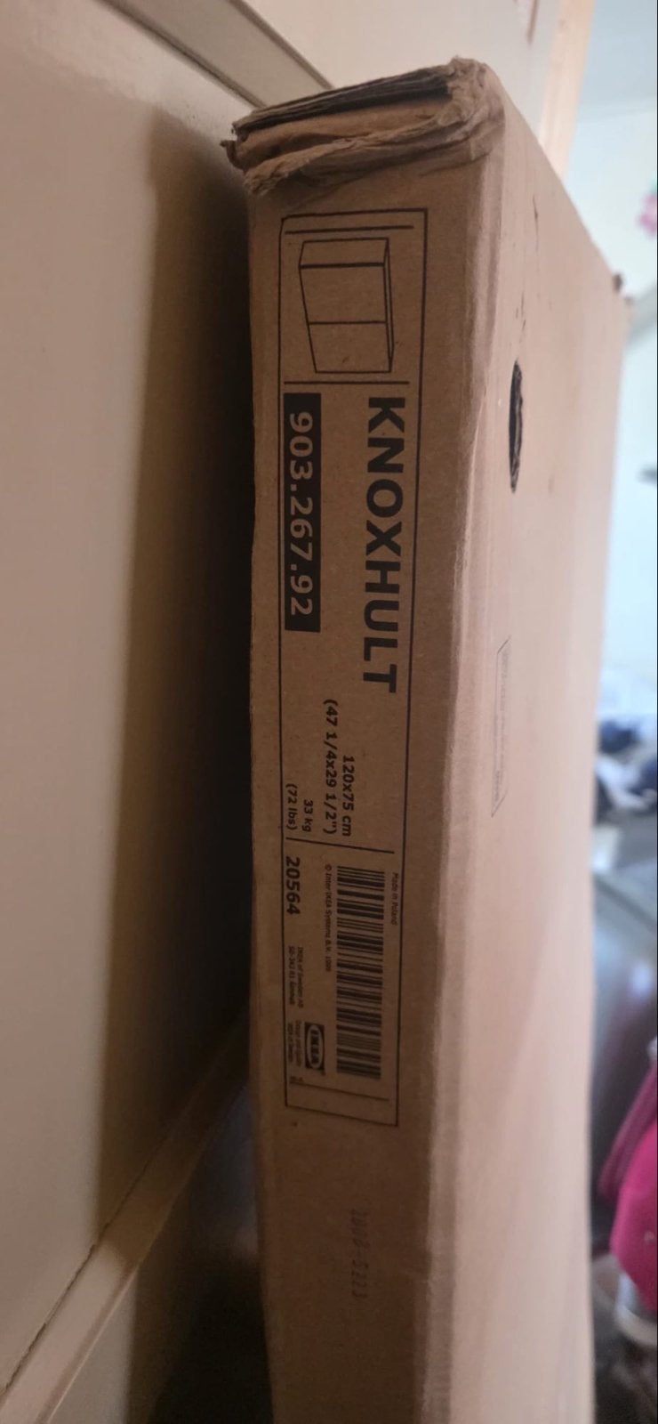 2x IKEA KNOXHULT Gangkast 120x75 cm - Nieuw in doos, Ophalen, Nieuw