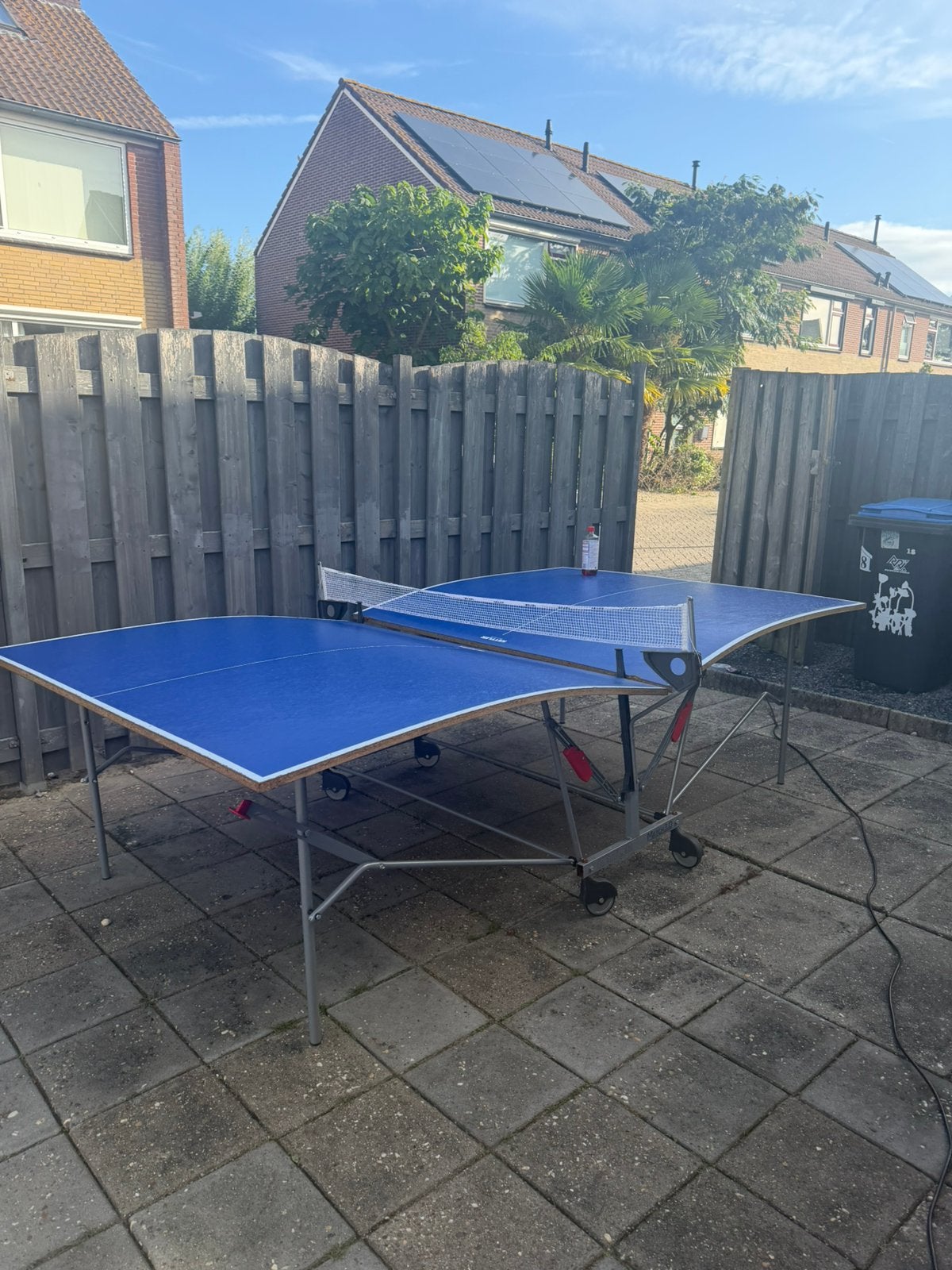GRATIS OPHALEN, Sport en Fitness, Tafeltennis, Ophalen, Gebruikt, Tafel Outdoor, Verrijdbaar